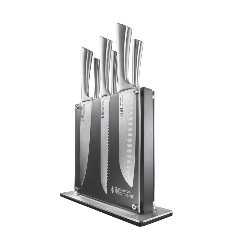 Bloc de couteaux 7 pièces Kin Damashiro® - Cuisine::pro®