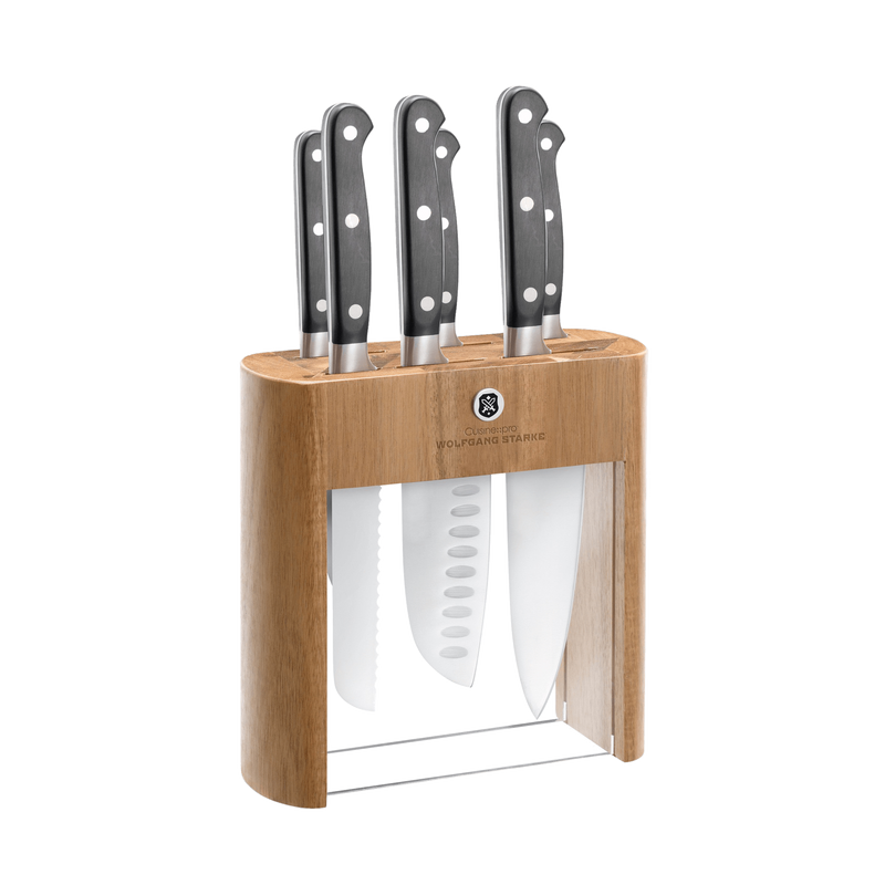 Bloc de couteaux 7 pièces Klar de Cuisine::pro® WOLFGANG STARKE