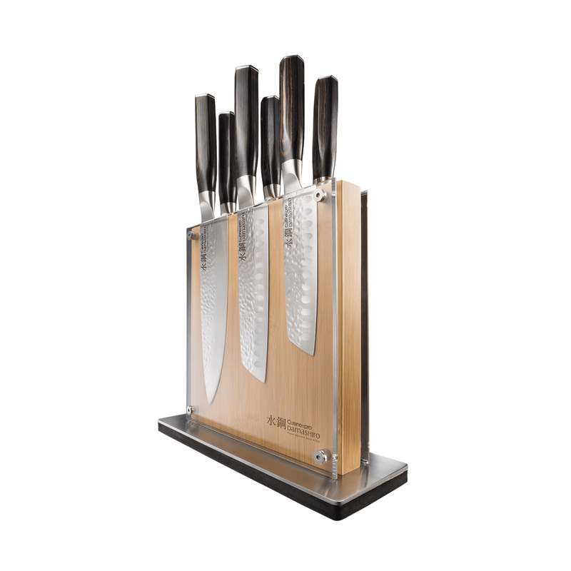 Bloc de couteaux 7 pièces Shi Damashiro EMPEROR® - Cuisine::pro®