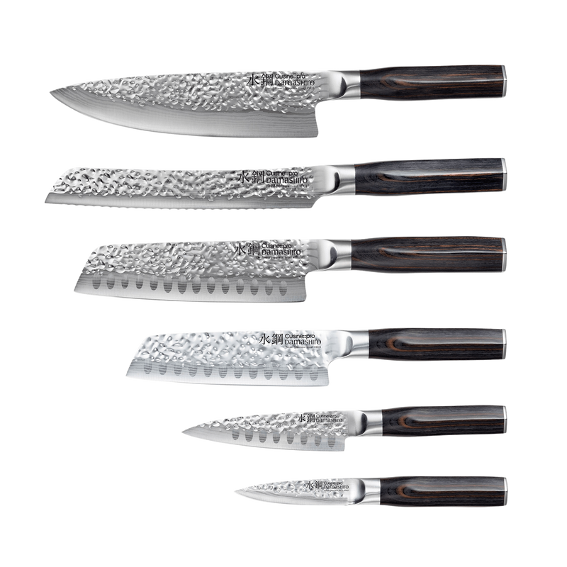 Bloc de couteaux 7 pièces Shi Damashiro EMPEROR® - Cuisine::pro® - hover