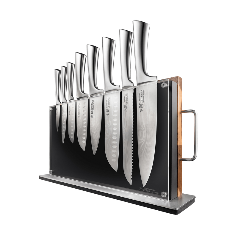 Bloc de couteaux 10 pièces Bodo Damashiro® - Cuisine::pro®