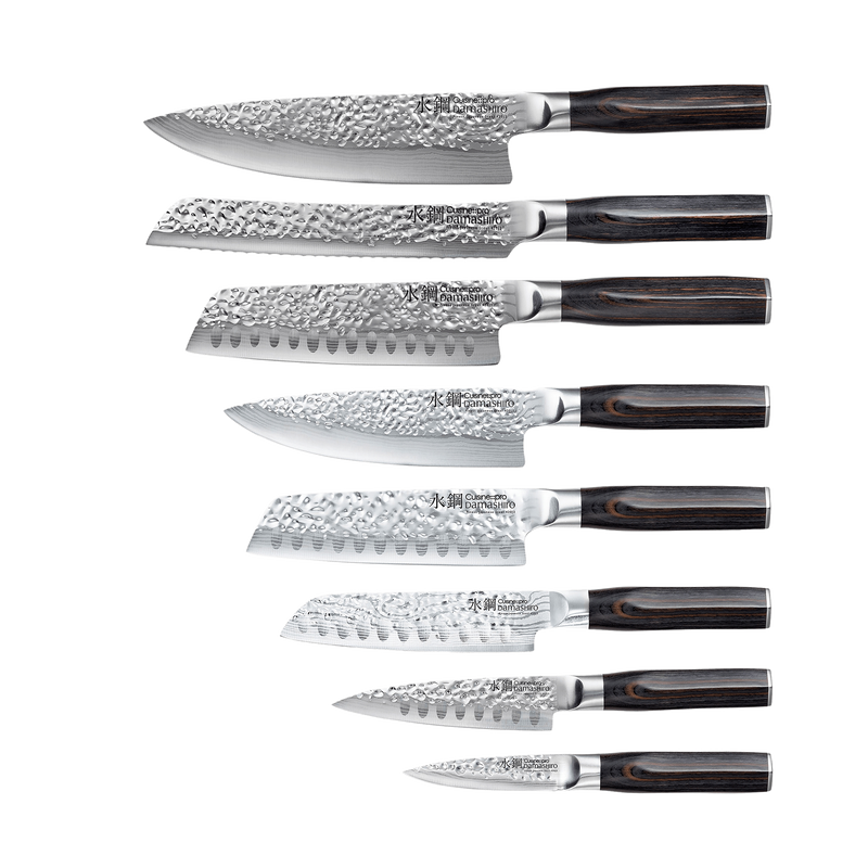 Cuisine::pro® Damashiro EMPEROR® Hisa Bloc de 9 couteaux - hover