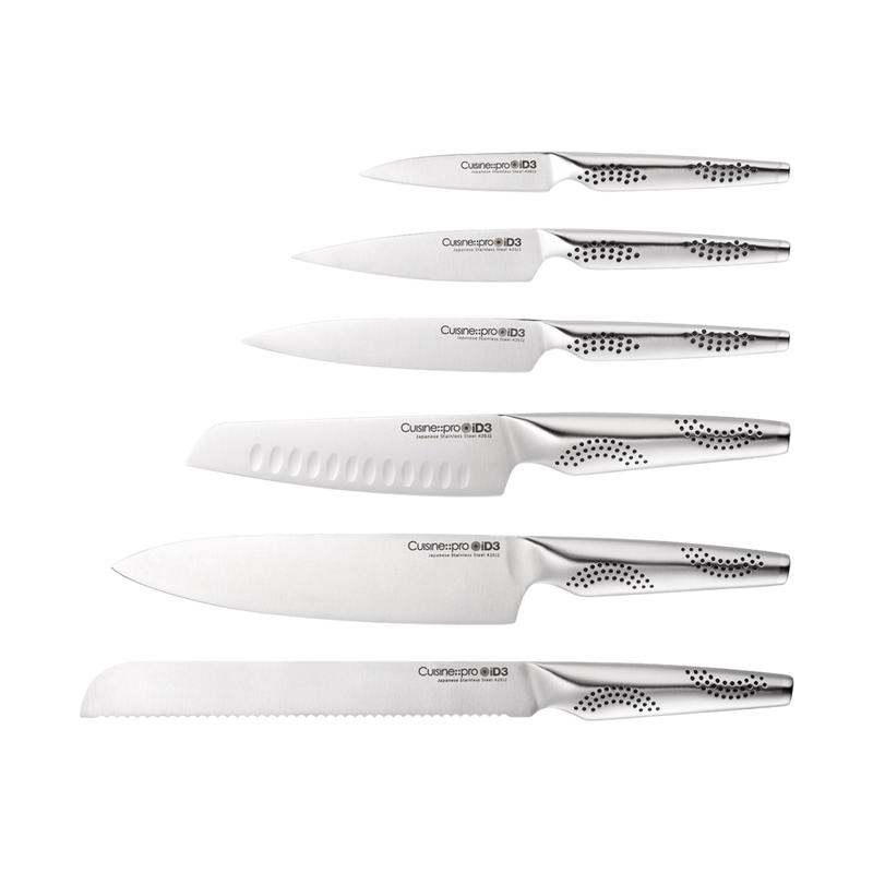 Bloc de couteaux 7 pièces noir Kobe iD3® - Cuisine::pro® - hover