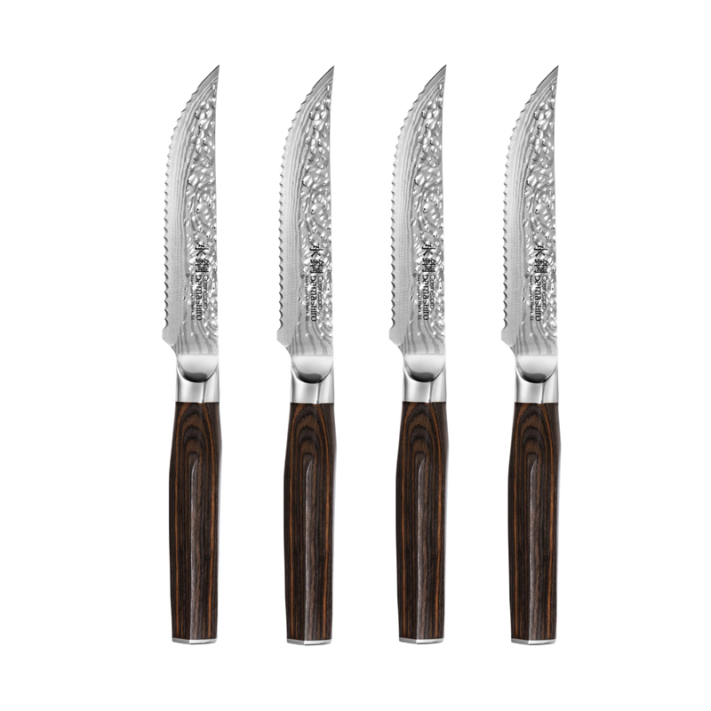 Ensemble de 4 couteaux à steak Damashiro EMPEROR® - Cuisine::pro® - hover