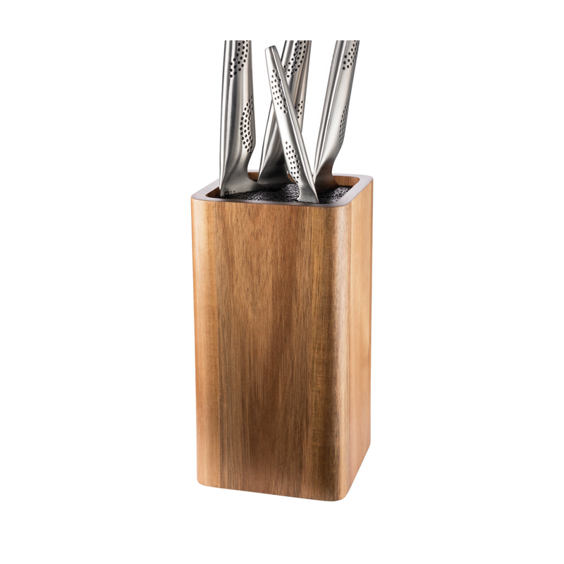 Cuisine::pro® UNIVERSAL Square Knife Block Acacia Acacia - hover