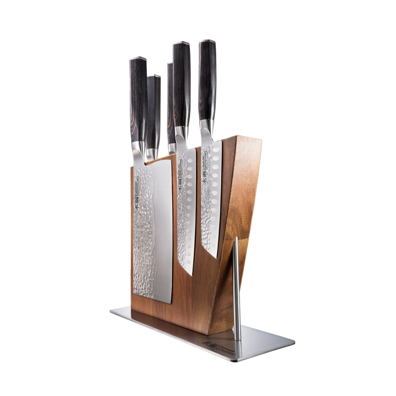 Bloc à couteaux Nanashi Damashiro EMPEROR® 6 pièces - Cuisine::pro® - hover