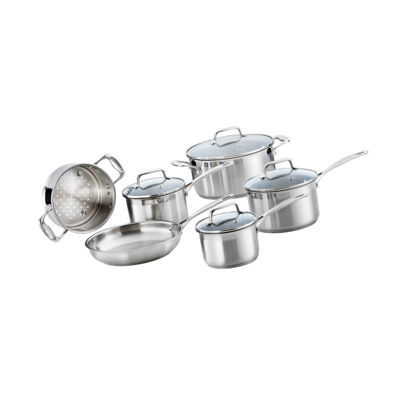 Batterie de cuisine 10 pièces iconiX® - Cuisine::pro®
