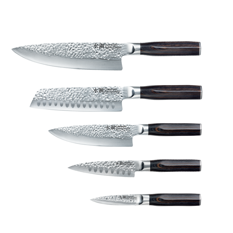 Bloc de couteaux 6 pièces Hisa Damashiro EMPEROR® – Cuisine::pro® - hover