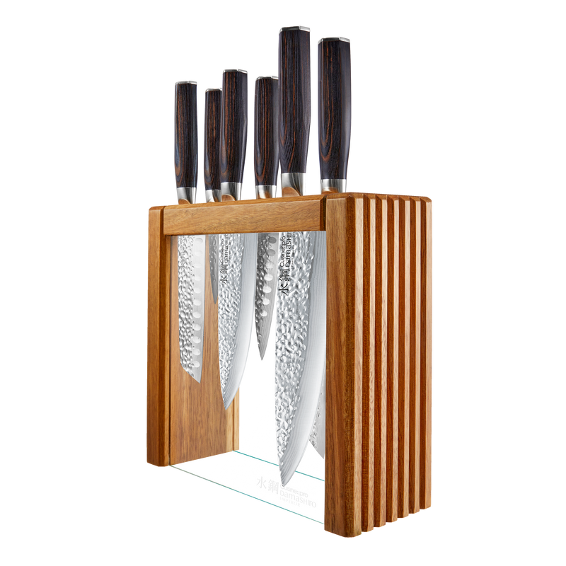 Bloc à couteaux Makoto Damashiro EMPEROR® 7 pièces - Cuisine::pro®