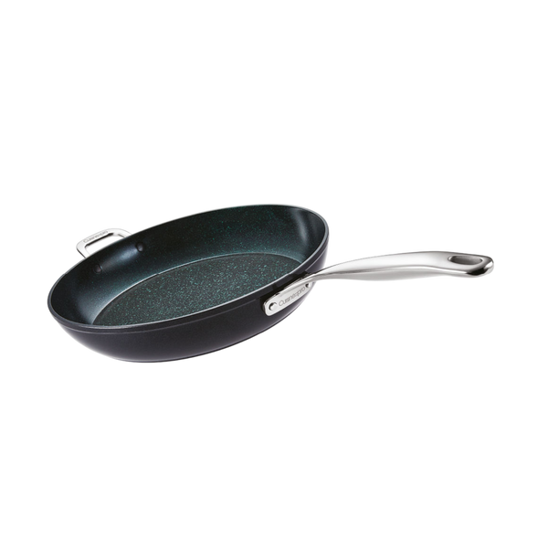 Cuisine::pro® GREEN STONE™ 12.5in Frypan with Helper Handle