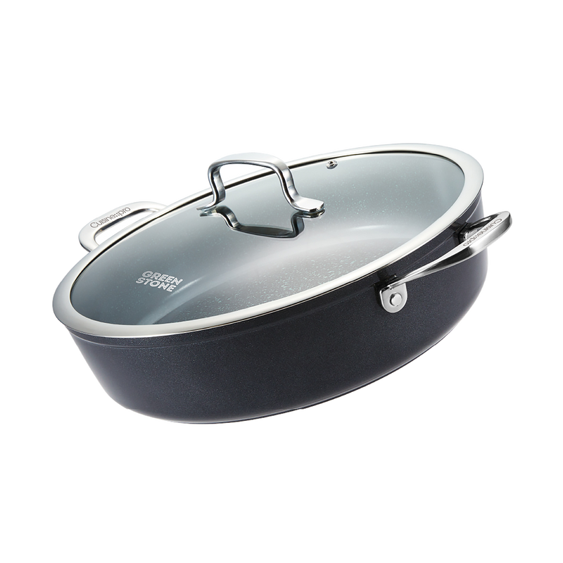 Poêle tout-en-un avec couvercle 5,8 L GREEN STONE™ - Cuisine::pro® - hover