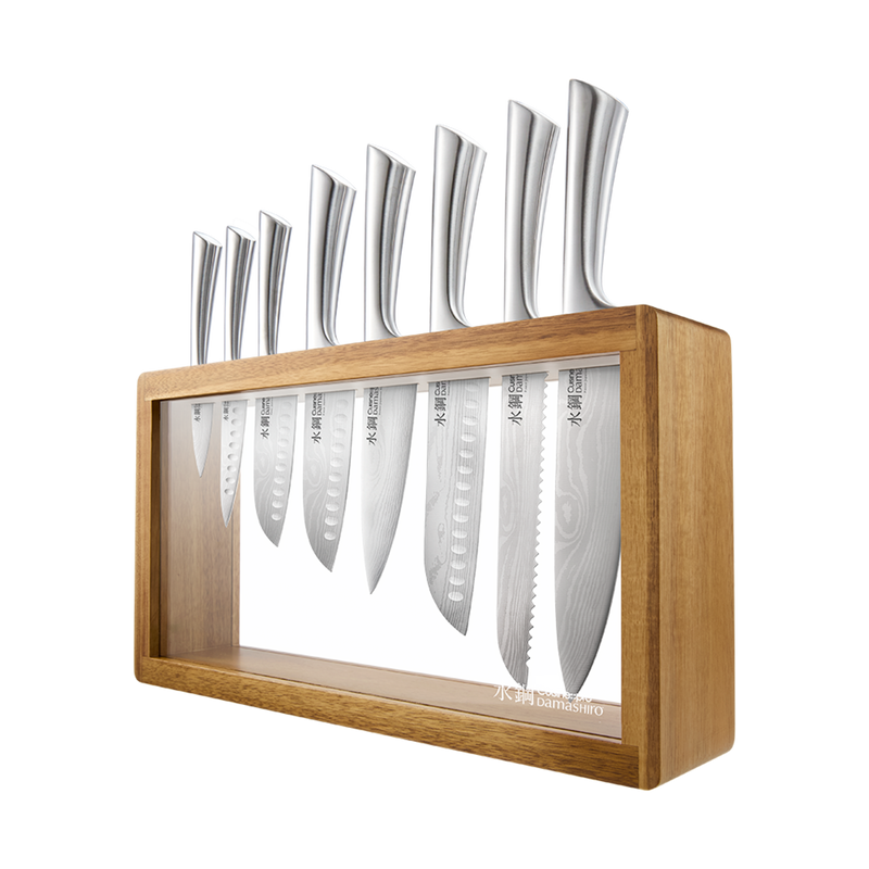 Cuisine::pro® Damashiro® Katana Bloc de couteaux 9 pièces