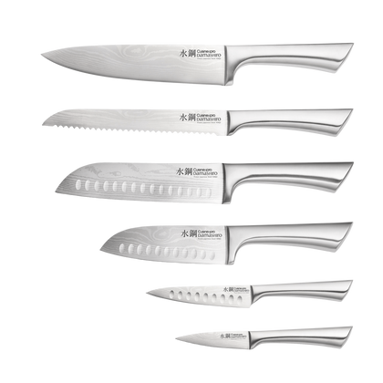 Bloc de couteaux 7 pièces Mizu Damashiro® - Cuisine::pro®