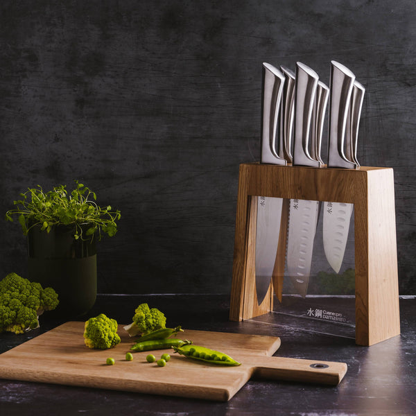 Bloc de couteaux 7 pièces Mizu Damashiro® - Cuisine::pro®