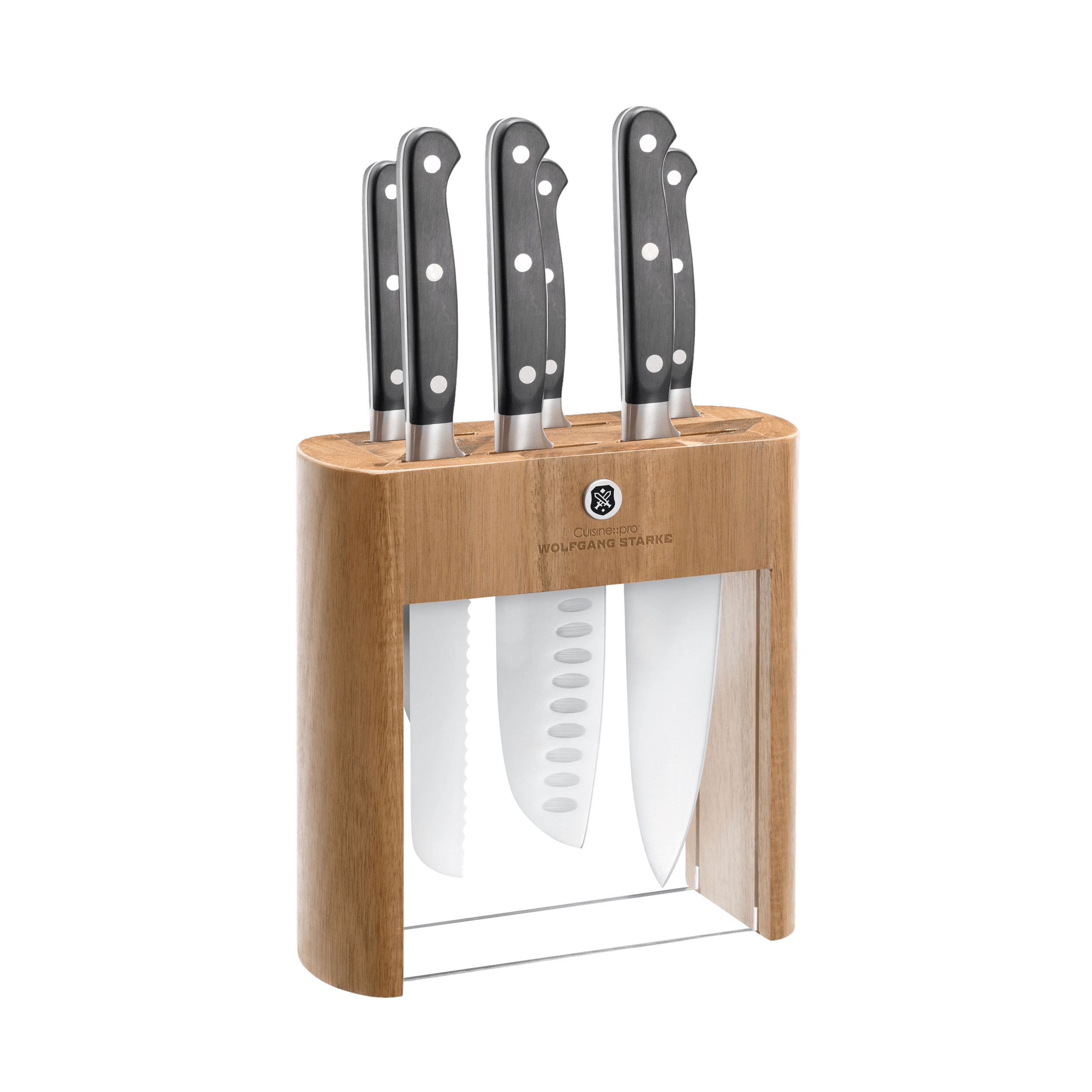 Cuisine::pro® WOLFGANG STARKE Klar Knife Block 7 Piece