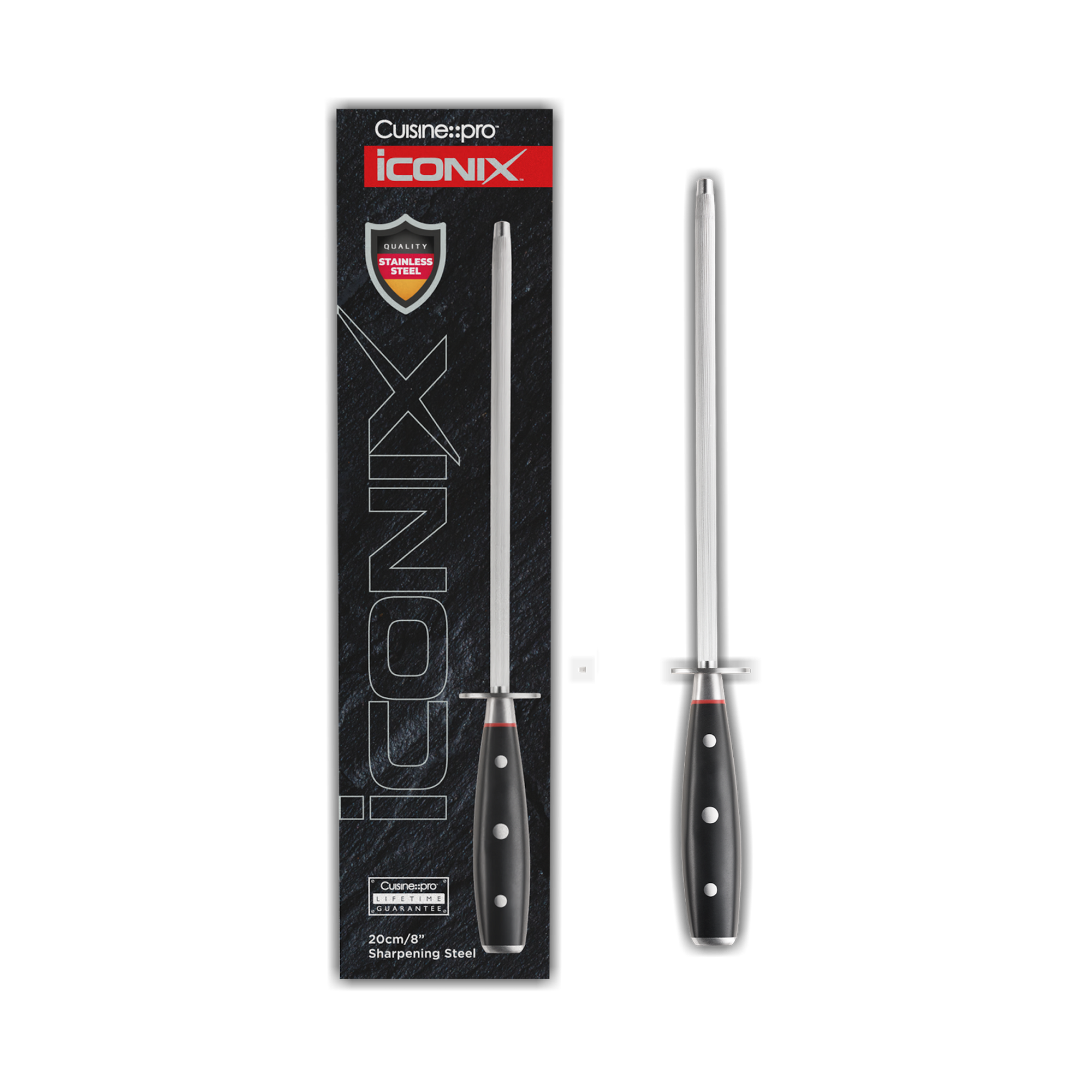 Cuisine::pro® iconiX® Sharpening Steel 8