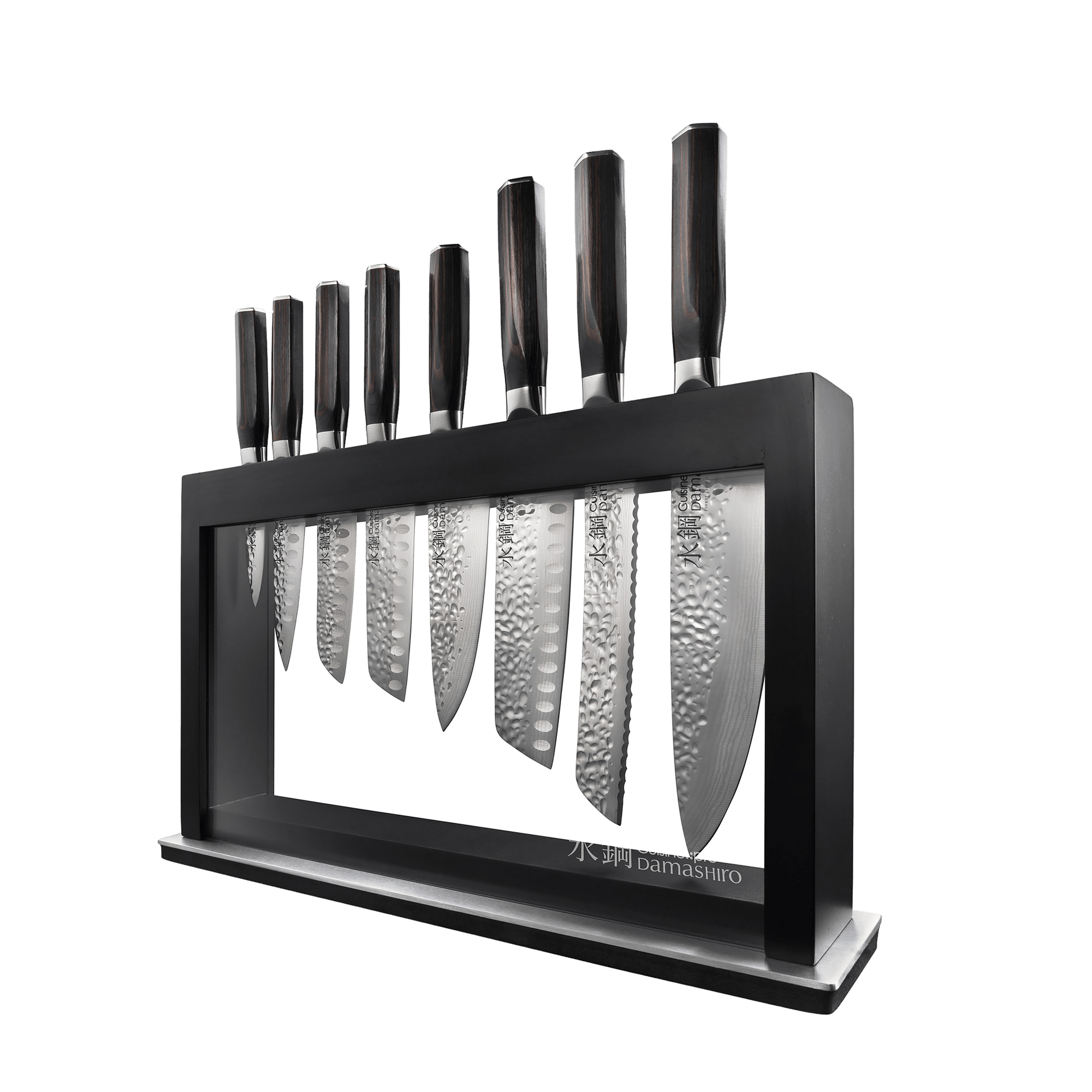 Cuisine::pro® Damashiro EMPEROR®  Hisa Knife Block 9 Piece