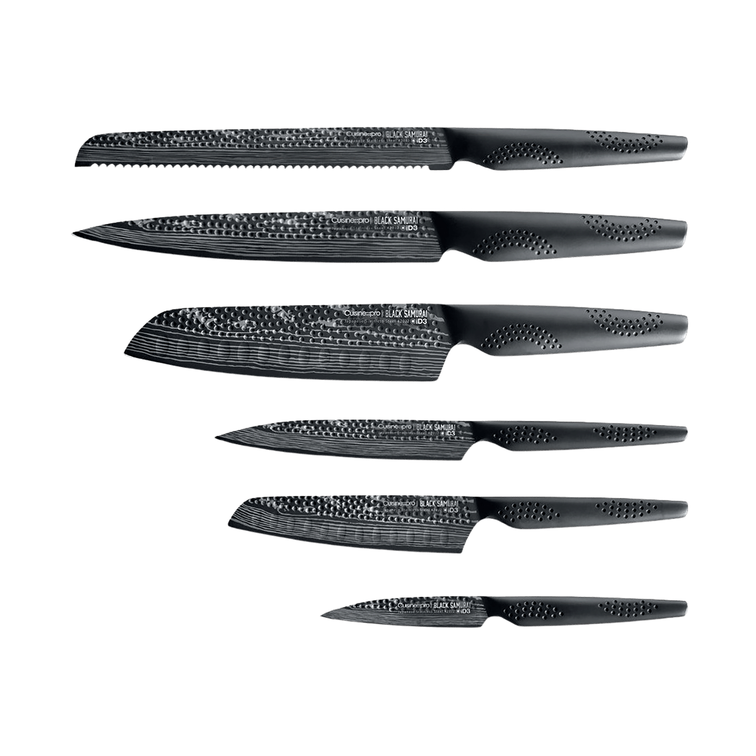 Cuisine::pro® iD3® BLACK SAMURAI   Gozen Knife Block 7 Piece - hover