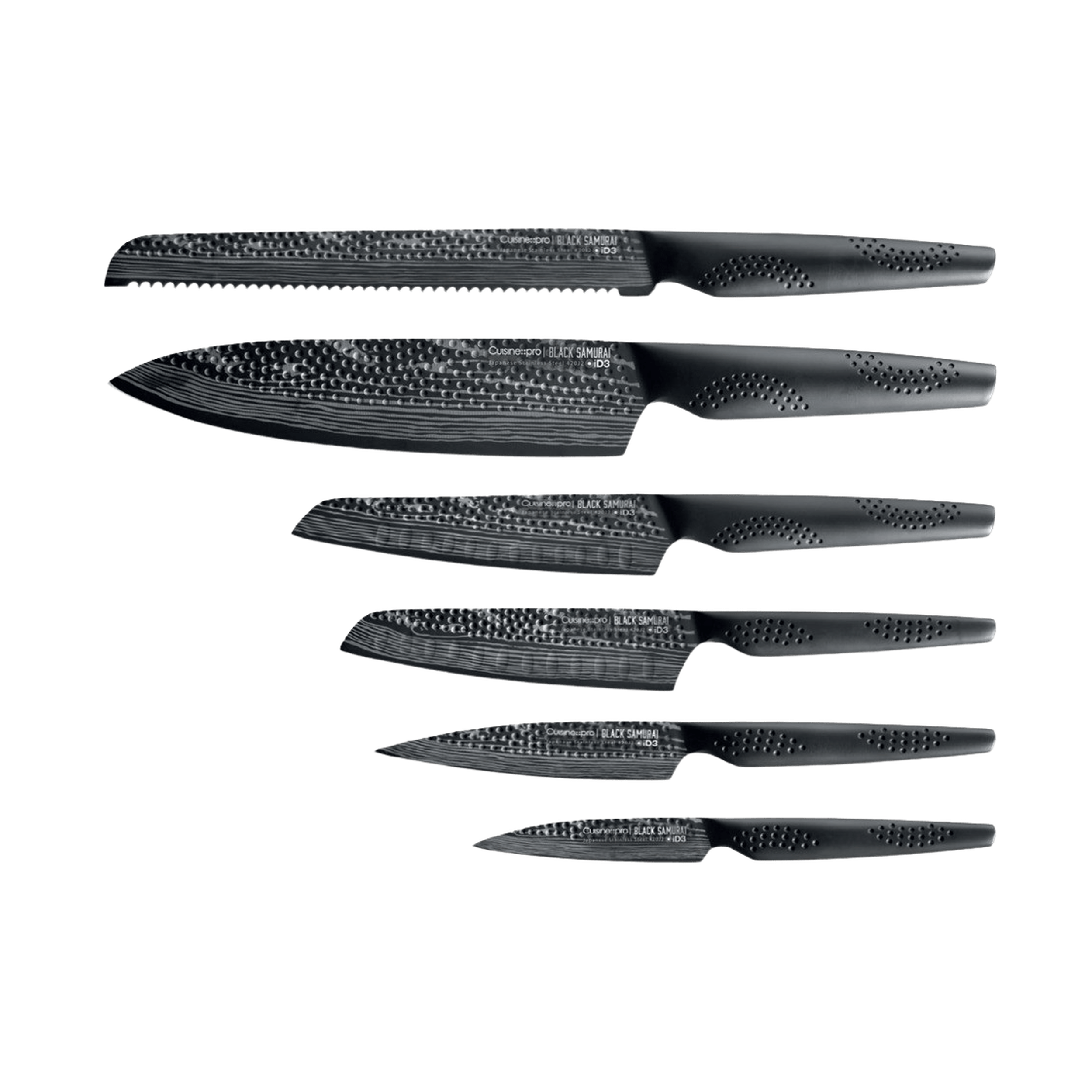 Cuisine::pro® iD3® BLACK SAMURAI   Sakai Knife Block 7 Piece - hover