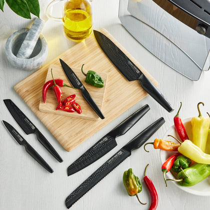 Cuisine::pro® iD3® BLACK SAMURAI Sakai Knife Block 7-Piece