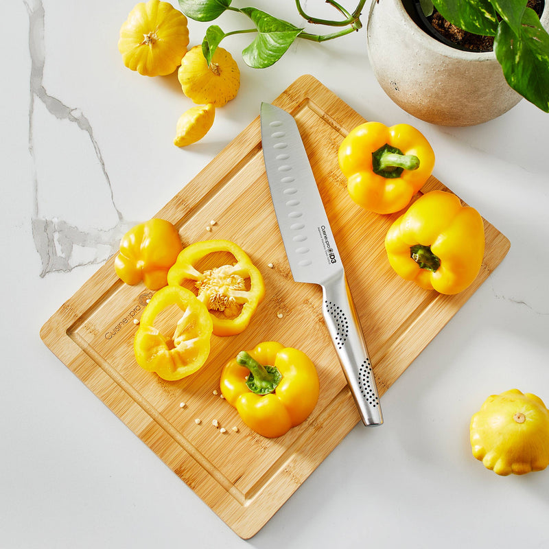 Couteau Santoku 18 cm avec planche iD3® - Cuisine::pro® - hover