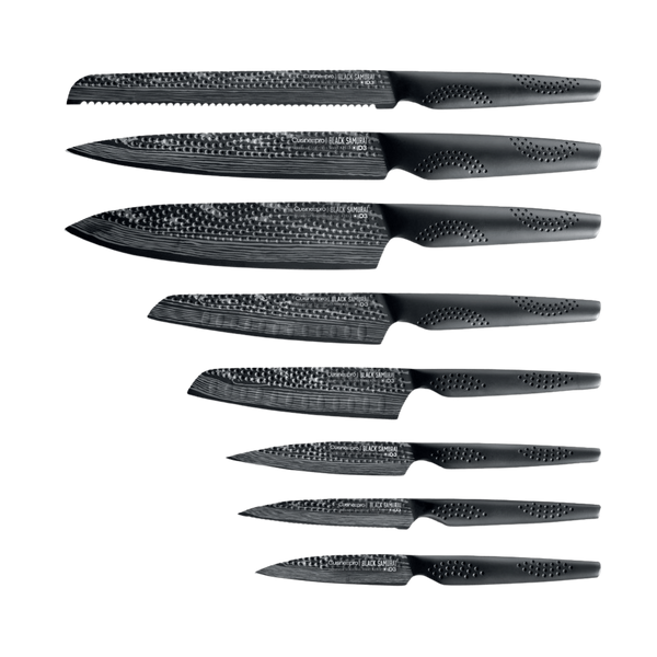 Cuisine::pro® iD3® BLACK SAMURAI THE EGG 9-Piece Knife Block
