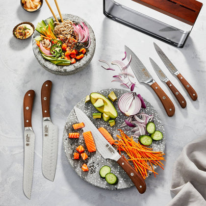 Bloc de couteaux 7 pièces Harz OAK Wolfgang Starke™ - Cuisine::pro®