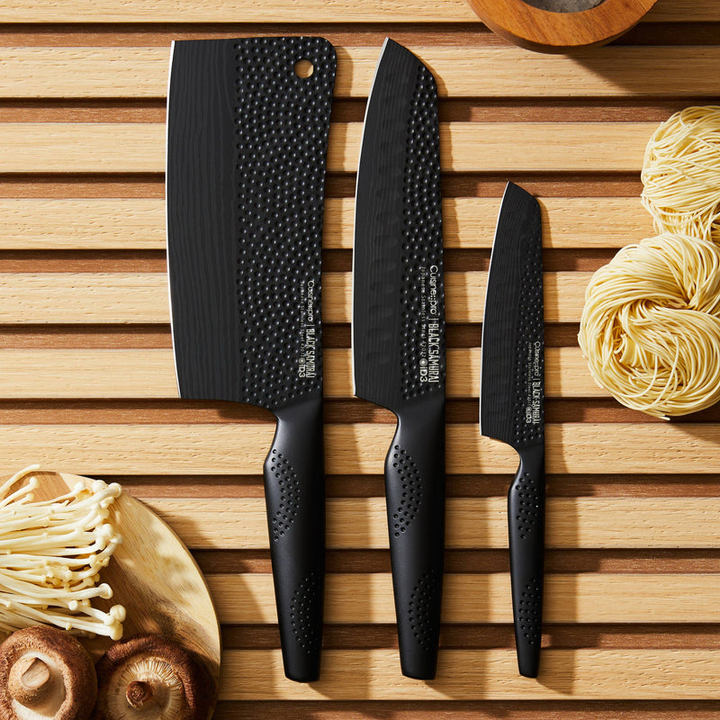 Cuisine::pro® iD3® BLACK SAMURAI  Ultimate Knife Set Of 3 - hover