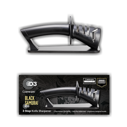 Aiguiseur de couteaux iD3® BLACK SAMURAI – Cuisine::pro®