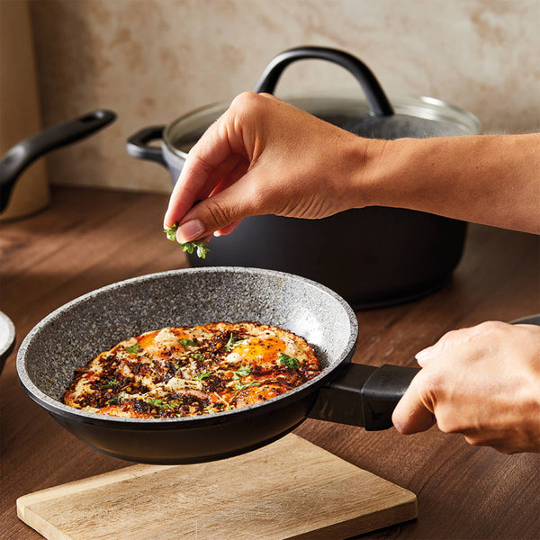 Ensemble de 2 poêles antiadhésives 26 cm et 30 cm STONE™ X² - Cuisine::pro®
