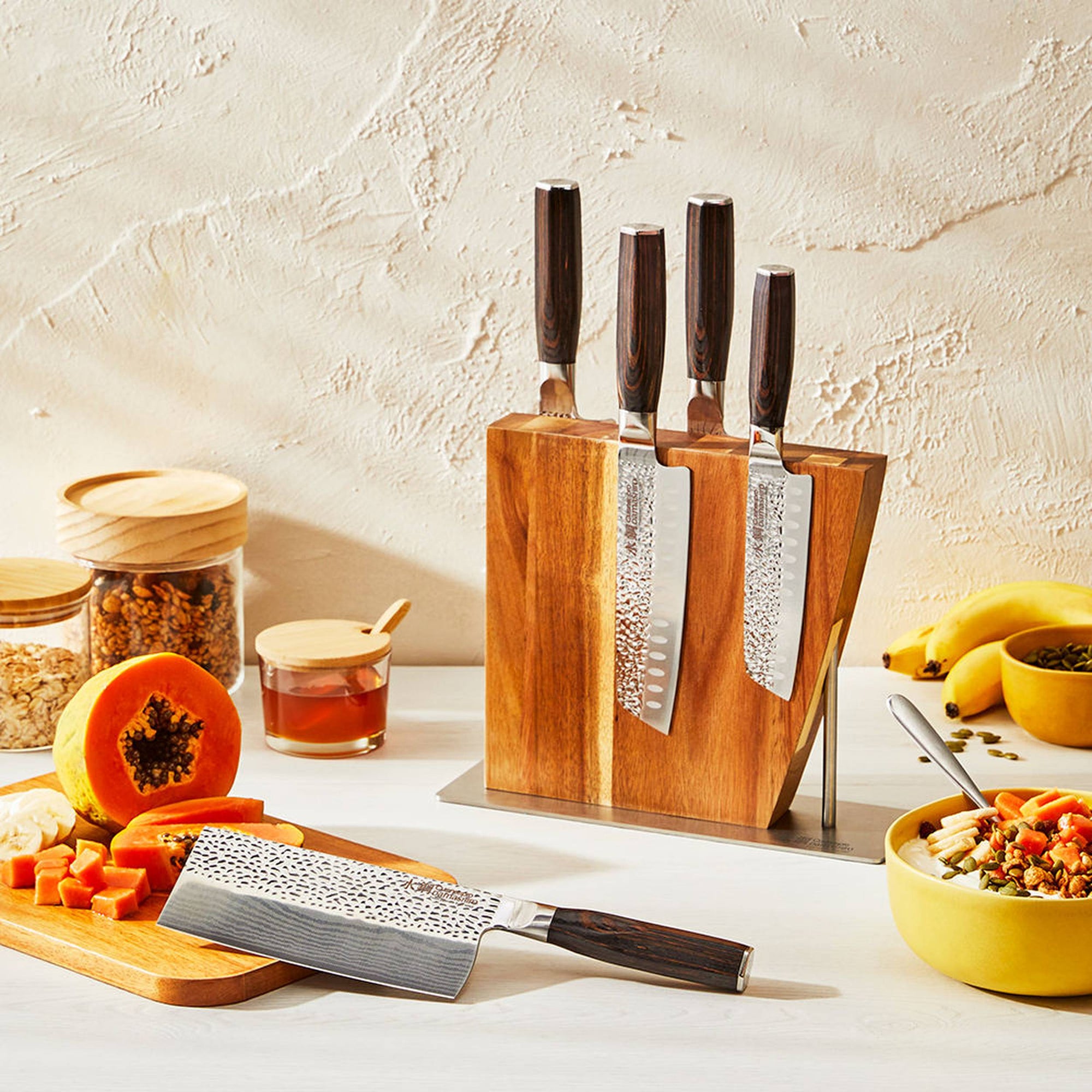 Bloc à couteaux Nanashi Damashiro EMPEROR® 6 pièces - Cuisine::pro®