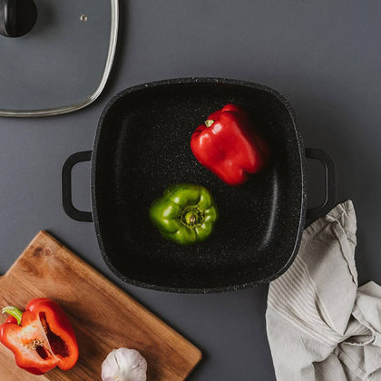 Cuisine::pro® STONE™ Casserole with Lid 11