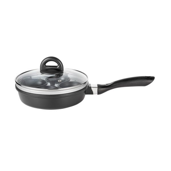 Cuisine::pro® STONE™ 4-Egg Poacher with Lid 1.3qt