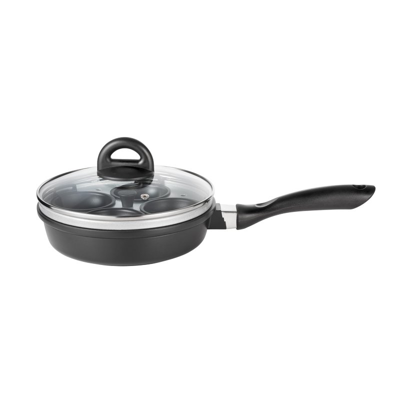 Cuisine::pro® STONE™ 4-Egg Poacher with Lid 1.3qt