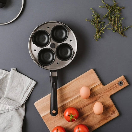 Cuisine::pro® STONE™ 4-Egg Poacher with Lid 1.3qt