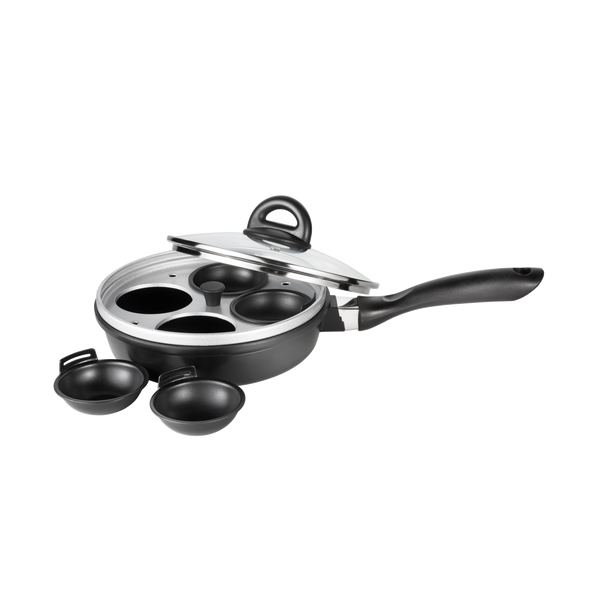 Cuisine::pro® STONE™ 4-Egg Poacher with Lid 1.3qt