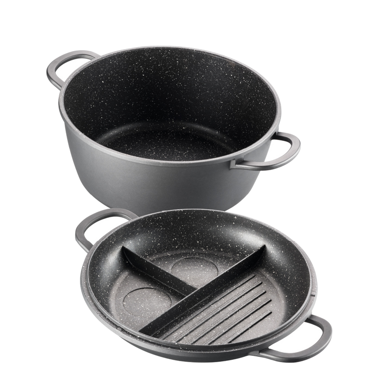 Multicuiseur 28 cm STONE™ - Cuisine::pro®