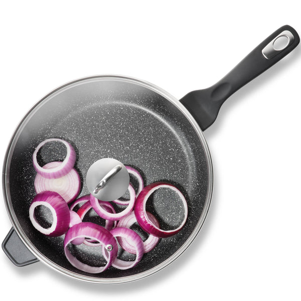 Poêle de chef avec couvercle 4 L GRANITE™ - Cuisine::pro®