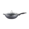 Cuisine::pro® GRANITE™ Wok with Lid 5.1 Qt.