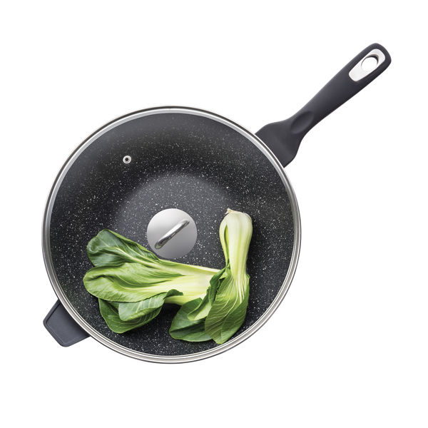 Cuisine::pro® GRANITE™ Wok with Lid 5.1 Qt. - hover