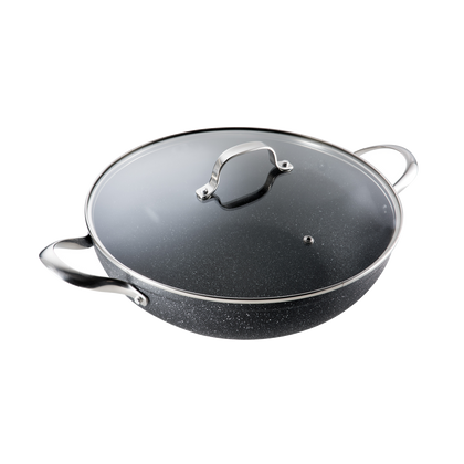 Poêle tout-en-un avec couvercle 32 cm IRONROC™ - Cuisine::pro®