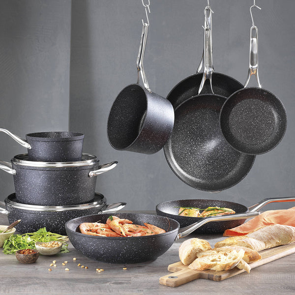 Wok avec couvercle 30 cm IRONROC™ - Cuisine::pro®