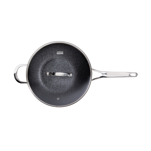 Wok avec couvercle 30 cm IRONROC™ - Cuisine::pro®