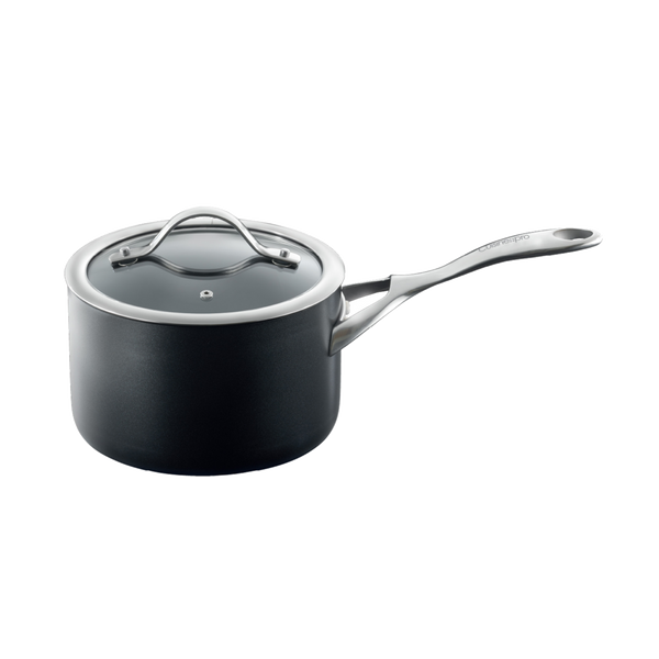 Cuisine::pro® iD3® Hard-anodized Saucepan with Lid 2.1qt