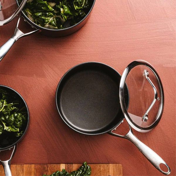 Cuisine::pro® iD3® Hard-anodized Saucepan with Lid 2.1qt - hover