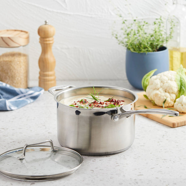 Cuisine::pro® iconiX® Saucepan with Lid 3.5qt - hover