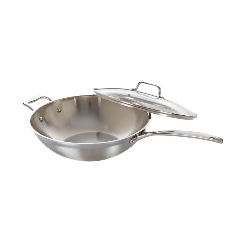 Cuisine::pro® iconiX® Wok with Lid 12.5
