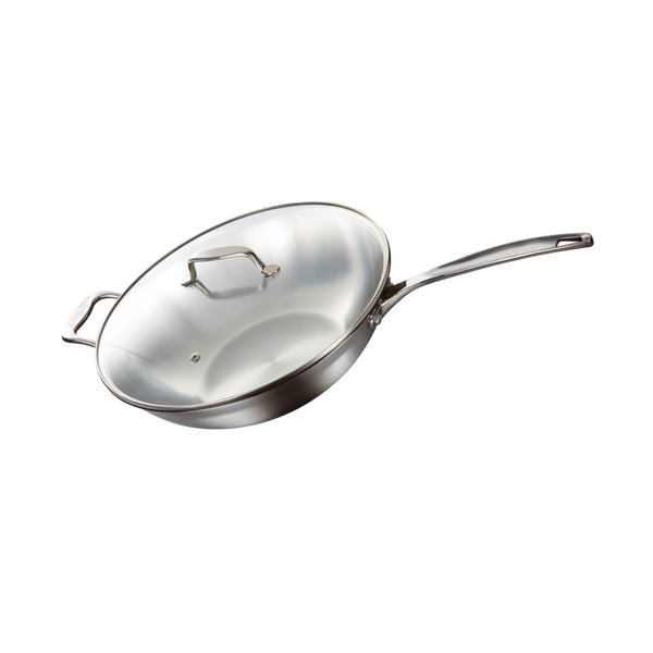 Cuisine::pro® iconiX® Wok with Lid 12.5" - hover