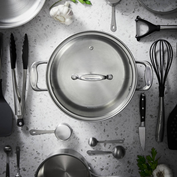 Cuisine::pro® iconiX® Stockpot with Lid 7.6qt - hover