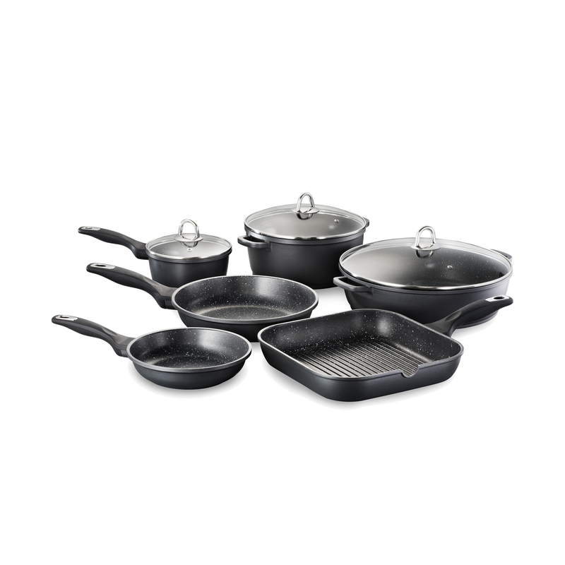 Batterie de cuisine 9 pièces GRANITE™ - Cuisine::pro®
